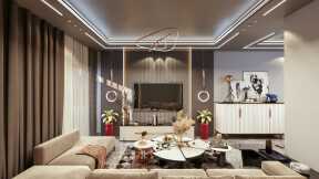 The Elegant & Cozy Villa Interior Design