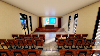 3 Story Modern School 