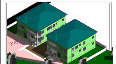 Simple and Modern style design Villa in Accra