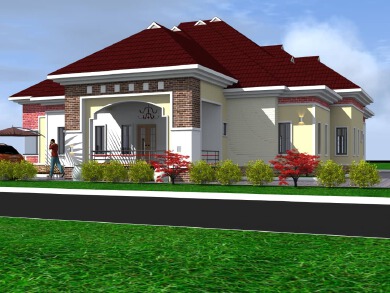 Proposed 4 bedroom bungalow