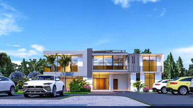 The blaze residential modern villa