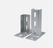 Two-hole base bracket, four-hole photovoltaic base connector, hot-dip galvanized.