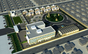 The Modern Tourist complex in El Obeid Resort Hotel Design