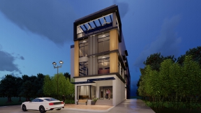 PROPOSED FOUR STOREY MIXED-USE BUILDING