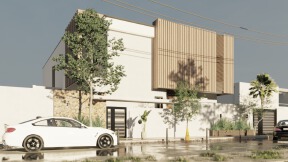 Simplicity and modern style residential project