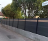 High Quality 6 Foot Wooden Plastic Composite Fence Factory Price Waterproof Decoration Wpc Outdoor Garden Fence