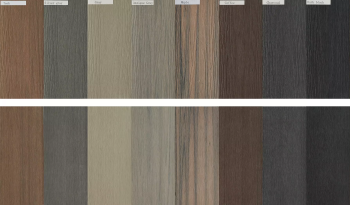 Plastic Wood Composite Decorative Fluted Louver WPC Wall Cladding Siding Board Exterior Outdoor Composite Wall Panel