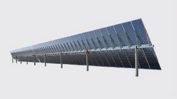 Stainless steel photovoltaic support system