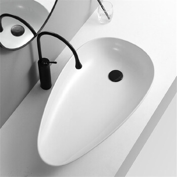 Above Counter Irregular Ceramics Bathroom Wash Basin D569