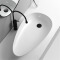 Above Counter Irregular Ceramics Bathroom Wash Basin D569
