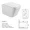 Cermics wall hung toilet, Washdown wall hung toilet,Rimless wall hung toilet