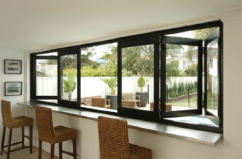 Aluminum Folding windows铝合金折叠窗