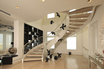 Customized U Channel Staircase