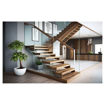 Customized Plate stringer Staircase