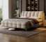 Comfortable Double Bed with Zero-Pressure Cotton Mattress Vacuum Roll Package Oken Motor Iron Frame Split Bed Smart Bed