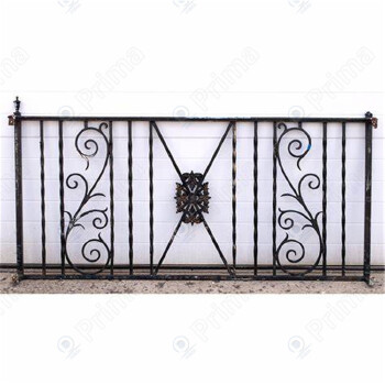 Handmade Metal Railings Wrought Iron Juliet Balcony Railing Designs for indoor staircase railings WIR1