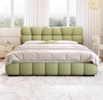 Upholstered Bed Bedroom Furniture Double Bed King Size Bed