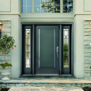 China Manufacturer Villa Cast Aluminum Stainless Steel Entrance Main Doors Stainless Steel Front Entry Doors Security Exterior Door