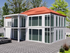 Unique and natural Villa design