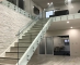Sleek Standoff Glass Railing for and Secure Barriers with a Modern Minimalist Design