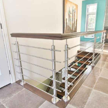 Durable and Trendy Rod Bar Railing Crafted for both Functionality and Visual Enhancement