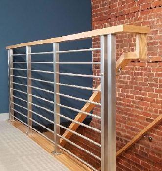 Unique Rod Bar Railing Solution for Residential and Commercial Spaces Seeking a Modern Edge