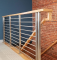 Unique Rod Bar Railing Solution for Residential and Commercial Spaces Seeking a Modern Edge