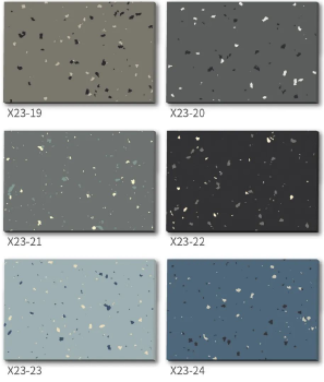 Elasticity、Durability、Non-Slip Surface Rubber Flooring X23 series