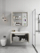  Bathroom cabinet vanity/ cabinet with led mirror box