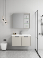  Bathroom cabinet vanity/ cabinet with led mirror box