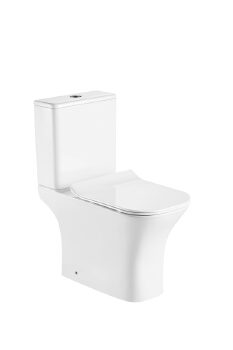 High quality new design Rimless two-piece toilet with dual-flush