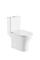 Europe standard modern western p trap washdown sanitary ware ceramic bathroom back to wall toilet commode two piece toilet