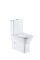 two piece sanitary ware rimless automatic ceramic bathroom back to wall toilet