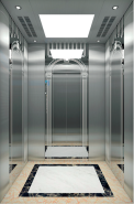 quiet and stable gearless 630 kg passenger elevator for residential