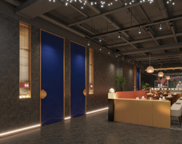 北京元大都内蒙古风格火锅餐饮店