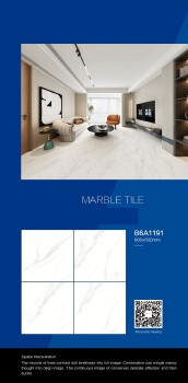 glazed polished porcelain tiles 60x60cm 24x24 inch B6A1191 