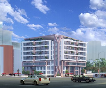 Commercial complex building 