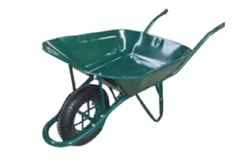 WB6400 Heavy Duty Unicycle Wheelbarrow with 160kg Load and 85L Tray