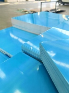 Heat sublimation colored aluminum plate