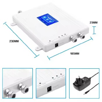 Hot Sale 2G 3G 4G Tri-band Mobile Network Repeater Tri-band Signal Booster kit with double antenna for network booster