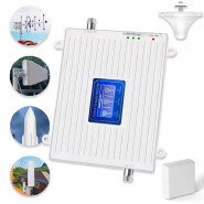 Cell Phone Signal Booster 4G LTE 3G 2G Tri Band 8 1 3 Cellular Amplifier Network Repeater Boost Voice and Data for Home Office