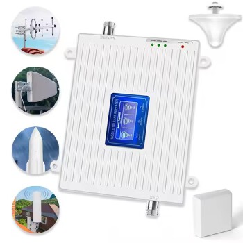Cell Phone Signal Booster 4G LTE 3G 2G Tri Band 8 1 3 Cellular Amplifier Network Repeater Boost Voice and Data for Home Office