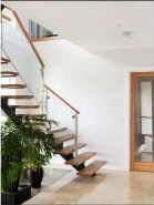 Hot Sell Hot Quality Fashionable Design L-shape staircase  LTJS-01