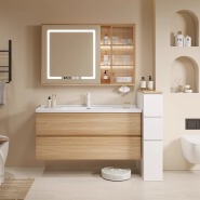 005 Solid wood bathroom cabinet