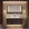 PL014 solid wood bathroom cabinet