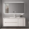 002 solid wood bathroom cabinet