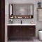 PL014 solid wood bathroom cabinet