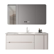002 solid wood bathroom cabinet