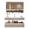 PL013 solid wood bathroom cabinet