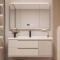 PL016 solid wood bathroom cabinet